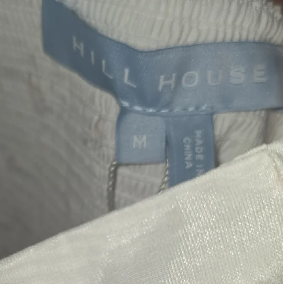 The Hill House Matilda Dress, White Dress with Cherry Red Dots - Picture 4 of 6